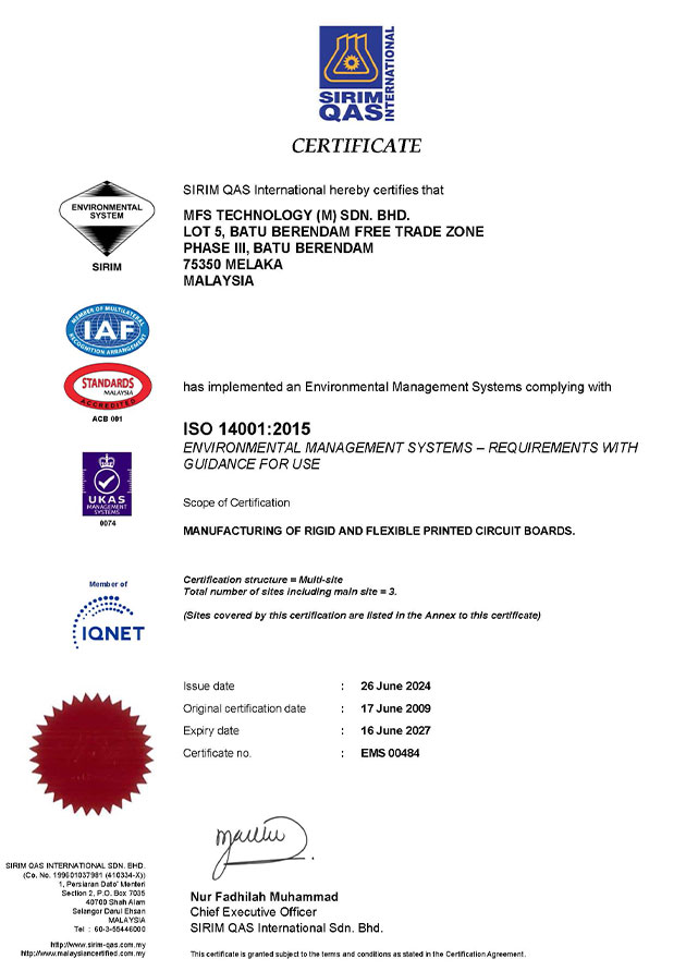 ISO 14001 : 2015